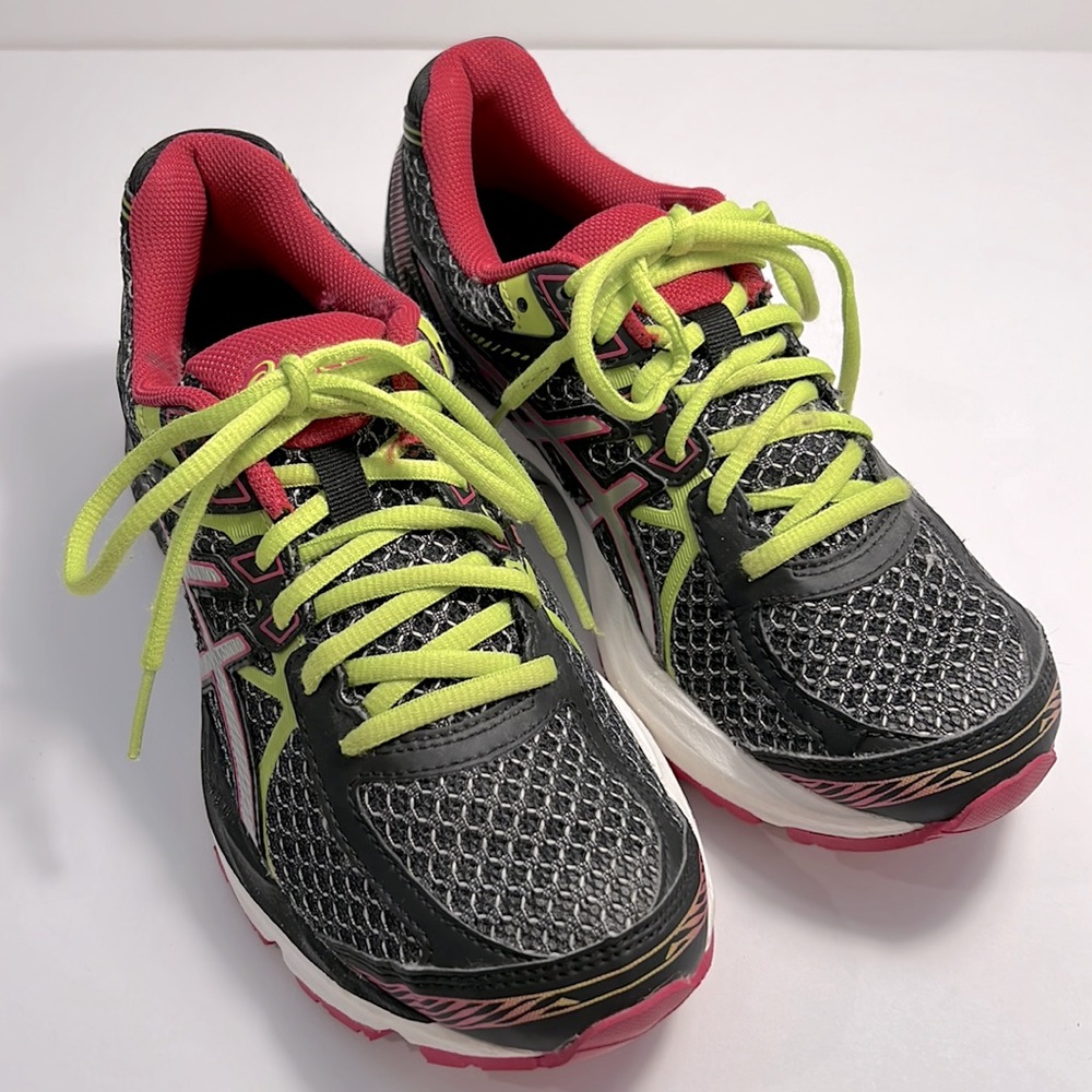 ASICS Gel Flux 3 Women's T664N High Viz Mesh Running Shoe Sneakers Size 6.5